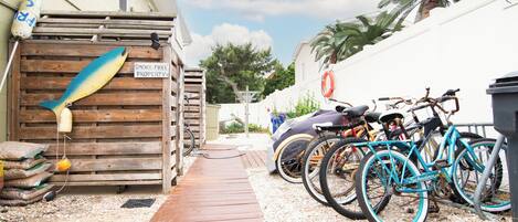 Overnattingsstedets uteområder