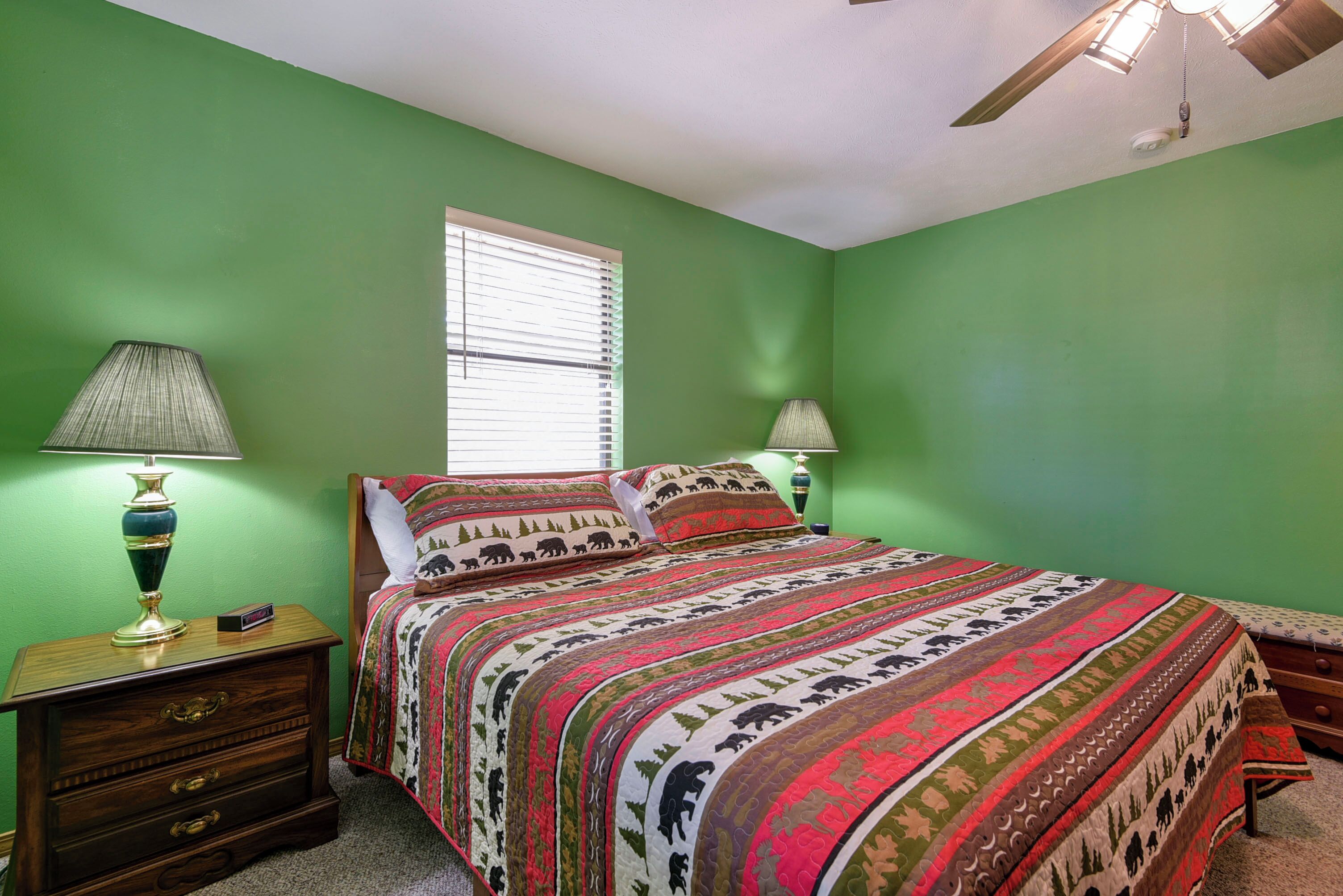 King size bed