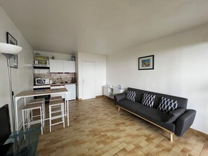 TV, DVD player - Appartement Dans Résidence Terres Marines VUE MER (Cassis)