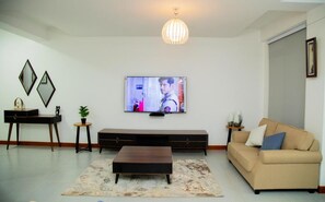 Apartment | Living area - Luxury Cozy Kampala Apartment With 2 Bedrooms (Kampala)
