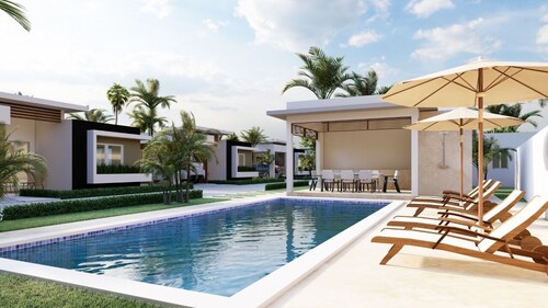 Relax with the family at this peaceful place to stay. Shared swimming pool.