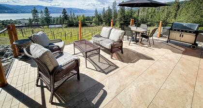 Private Vineyard Home with Lake View