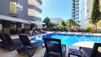 Seasonal outdoor pool