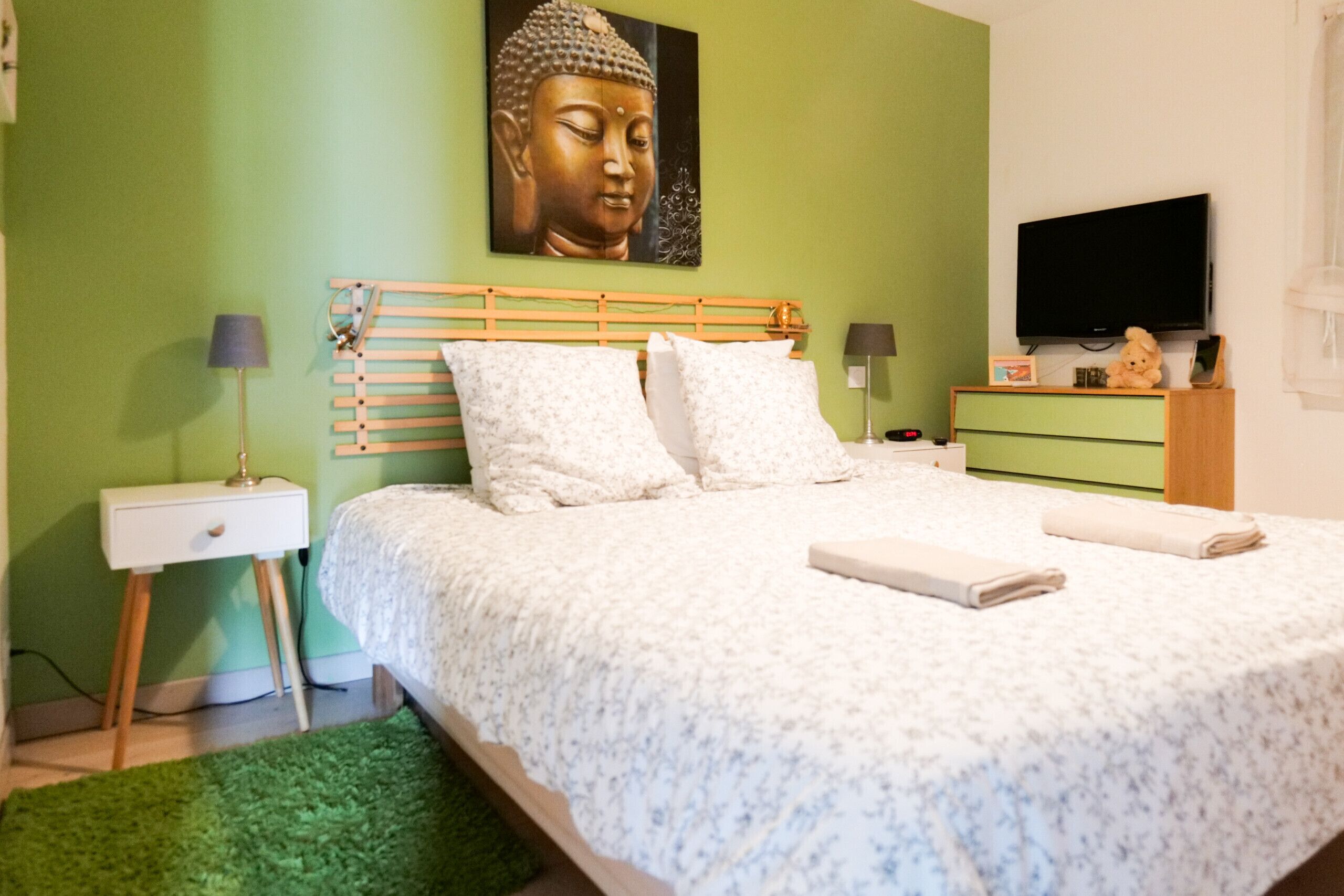 3 chambres, Wi-Fi gratuit, draps fournis
