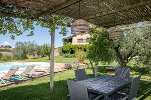 Outdoor dining - Casale Farnia - Montecastrilli (Montecastrilli)