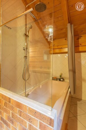 Shower, hair dryer