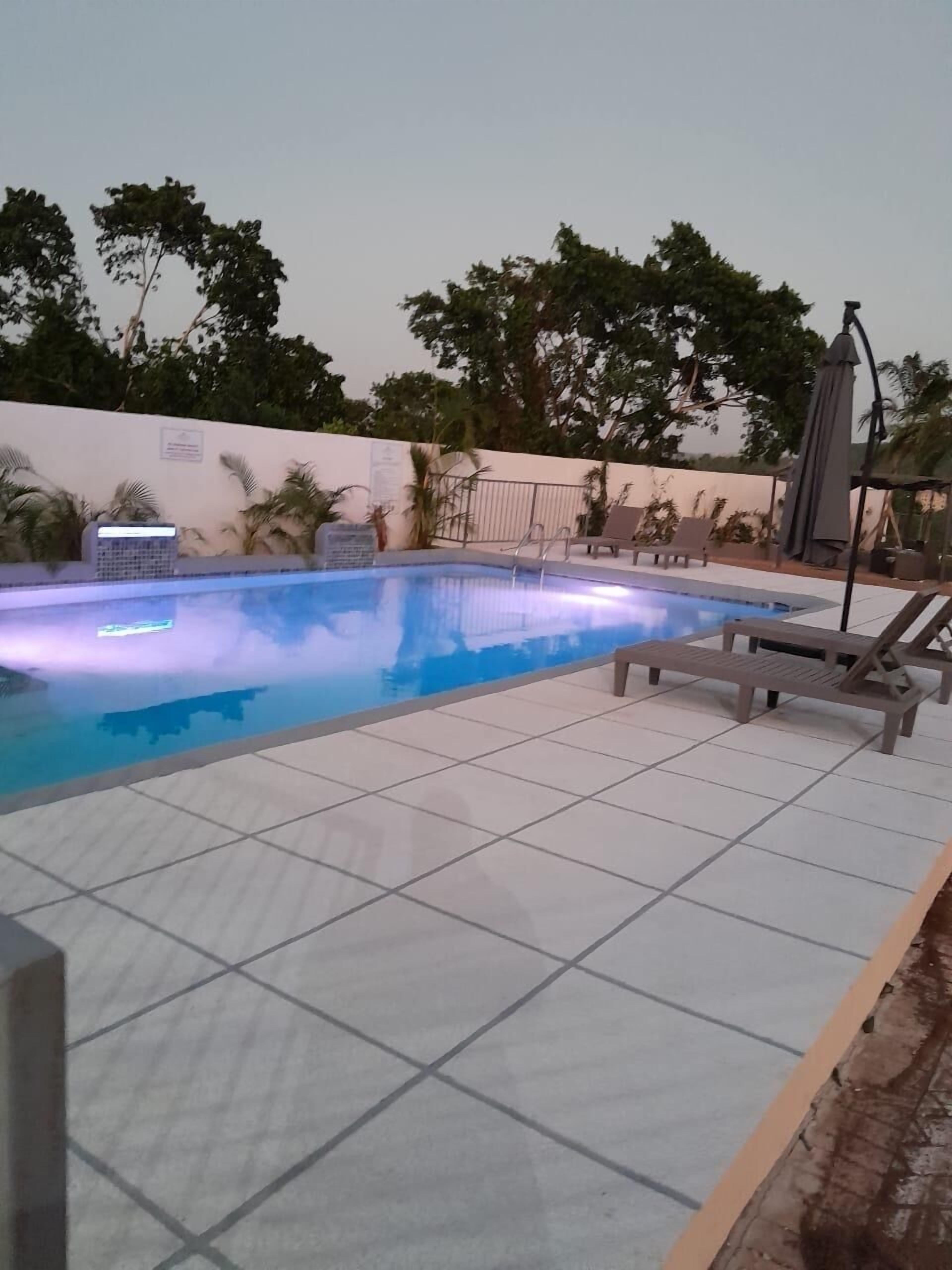 Alberca al aire libre 