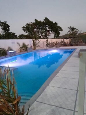 Alberca al aire libre 