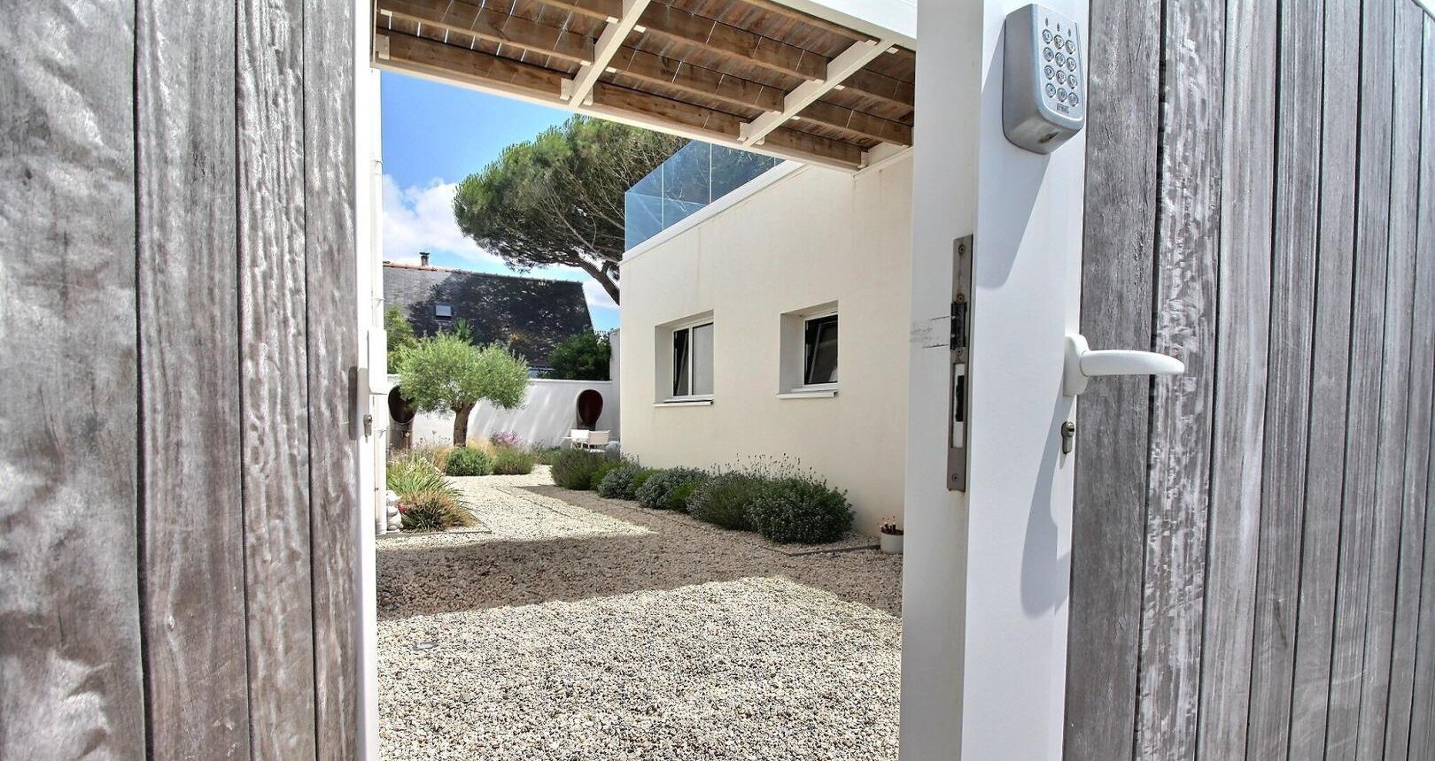 Enceinte de l’hébergement