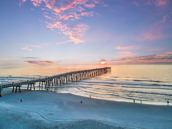 Beach nearby