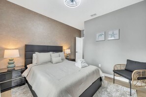 Iron/ironing board, free WiFi, bed sheets - Large Group Beach House | Heated Pool, Rooftop Deck & Ocean Views | Walk to Beach + Downtown (Jacksonville Beach)