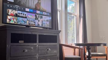 King Bed with Balcony Suite | Egyptian cotton sheets, premium bedding, down comforters