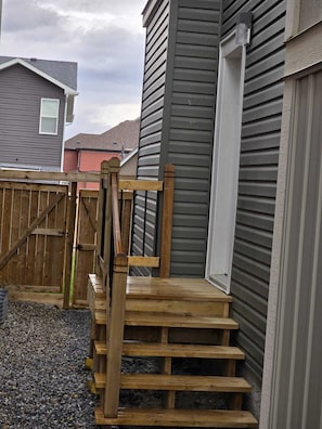 Exterior detail - Home Sweet Home (Airdrie)