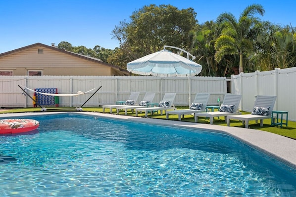 Piscine chauffée