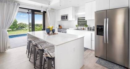 Sunset views by DanTopia Villa in Holetown's west coast. Private pool & parking!