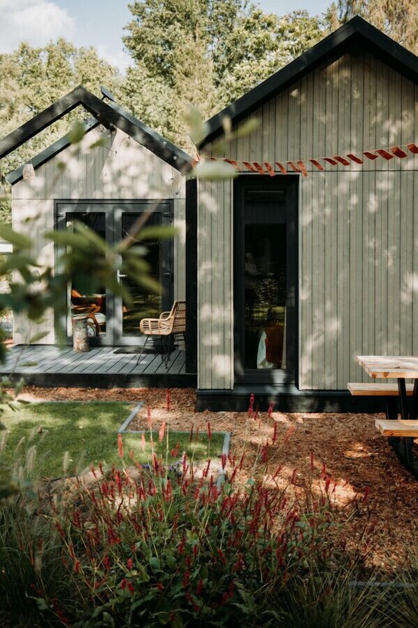 Terrace/patio - Hjort Tiny House in Nature (Epe)