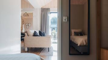 2 soveværelser, skrivebord, weekendseng, Wi-Fi