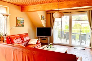 TV, fireplace, DVD player, table tennis