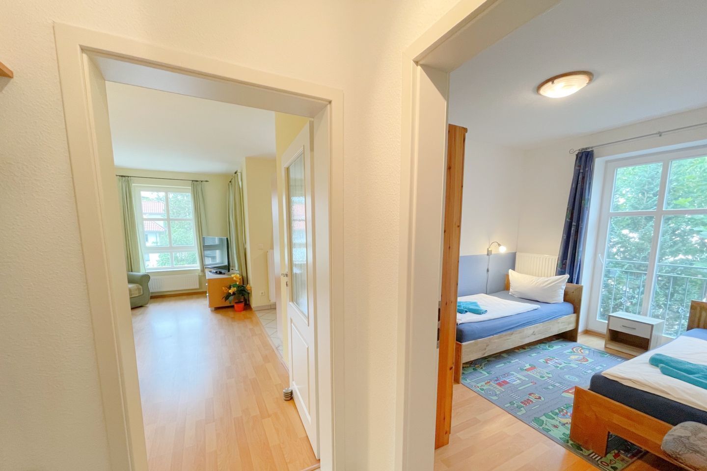 2 habitaciones, wifi y ropa de cama 