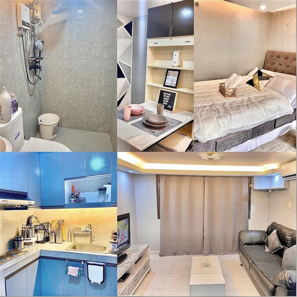 2 多间卧室、办公桌、隔音、熨斗/熨衣板