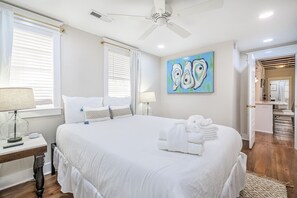 6 bedrooms, iron/ironing board, travel crib, free WiFi