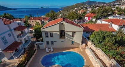 3 Bedroom Duplex Apartment Feel the Energy of Kalkan from Your Private Terrace