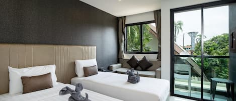 Superior tvåbäddsrum | Skrivbord, gratis wi-fi och sängkläder