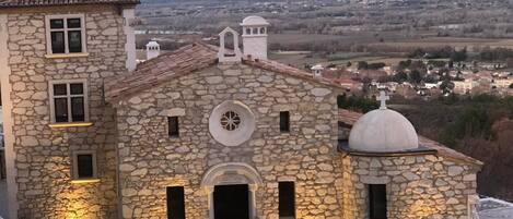 Façade de l’hébergement