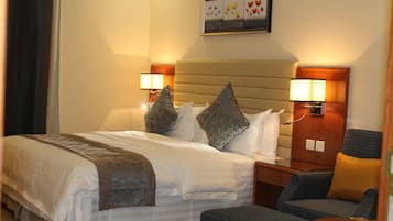 2 slaapkamers, luxe beddengoed, een gratis minibar