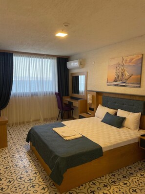 Standard Double Room | Premium bedding, minibar, in-room safe, individually furnished - Grand Rimedya Hotel Burhaniye (Burhaniye)