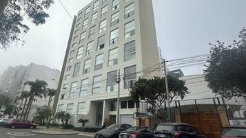 Voorkant van accommodatie