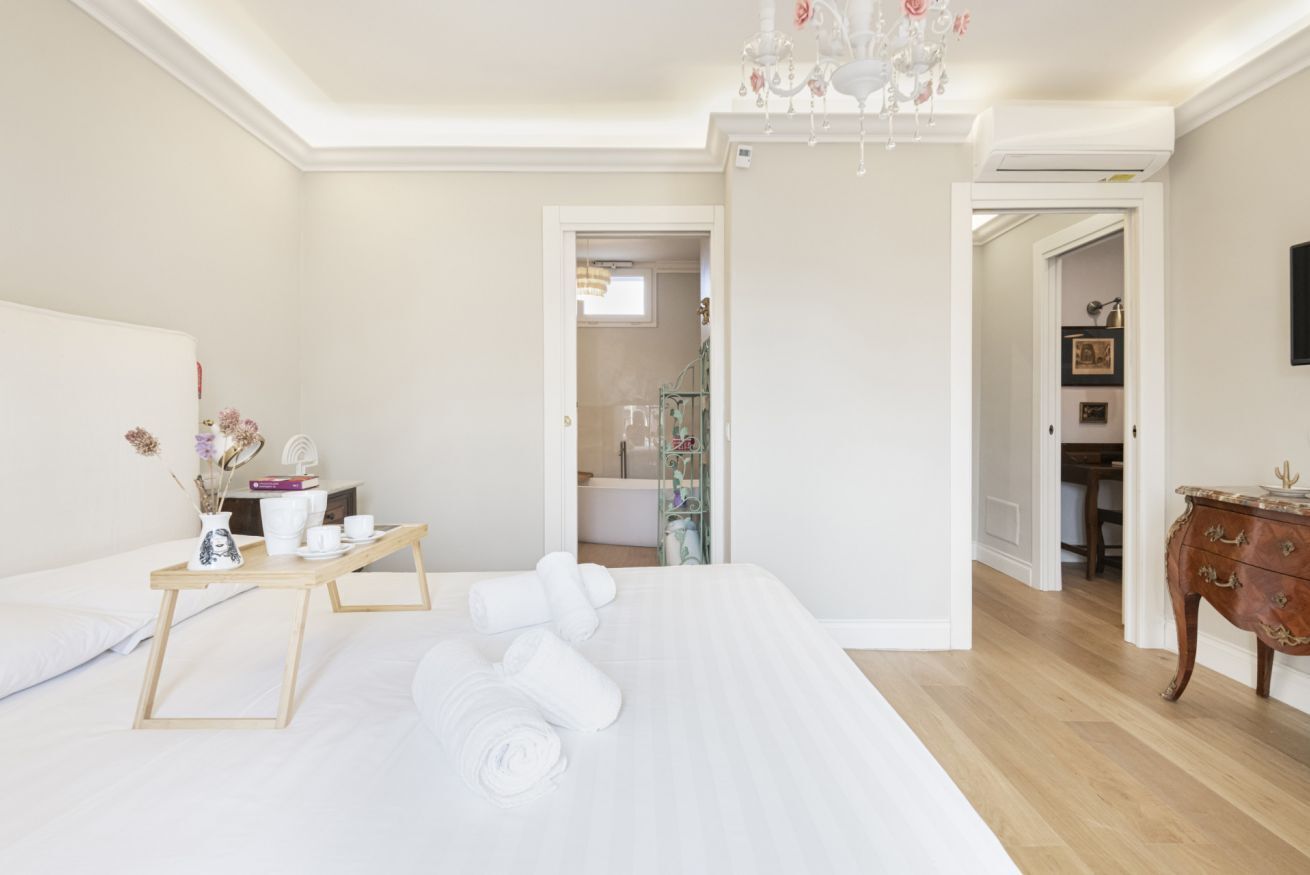 1 soverom, strykejern/-brett, wi-fi og sengetøy