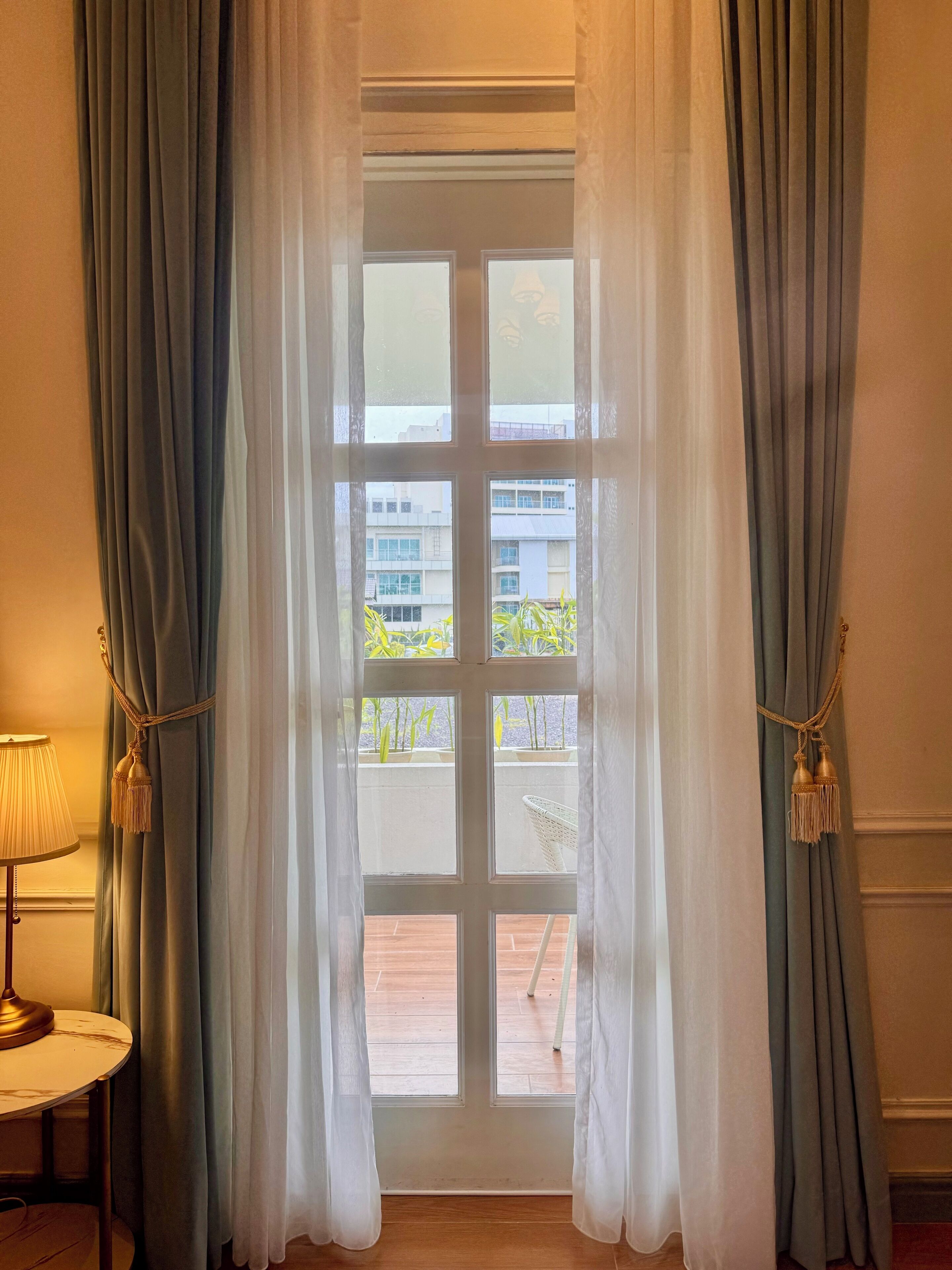 Luxury-Zimmer, Blick auf den Innenhof | Ausblick vom Zimmer