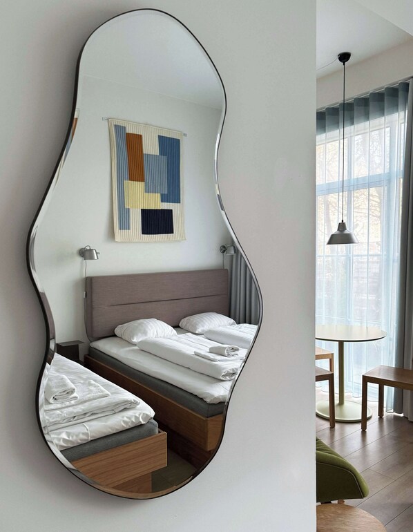 1 bedroom, iron/ironing board, travel crib, WiFi
