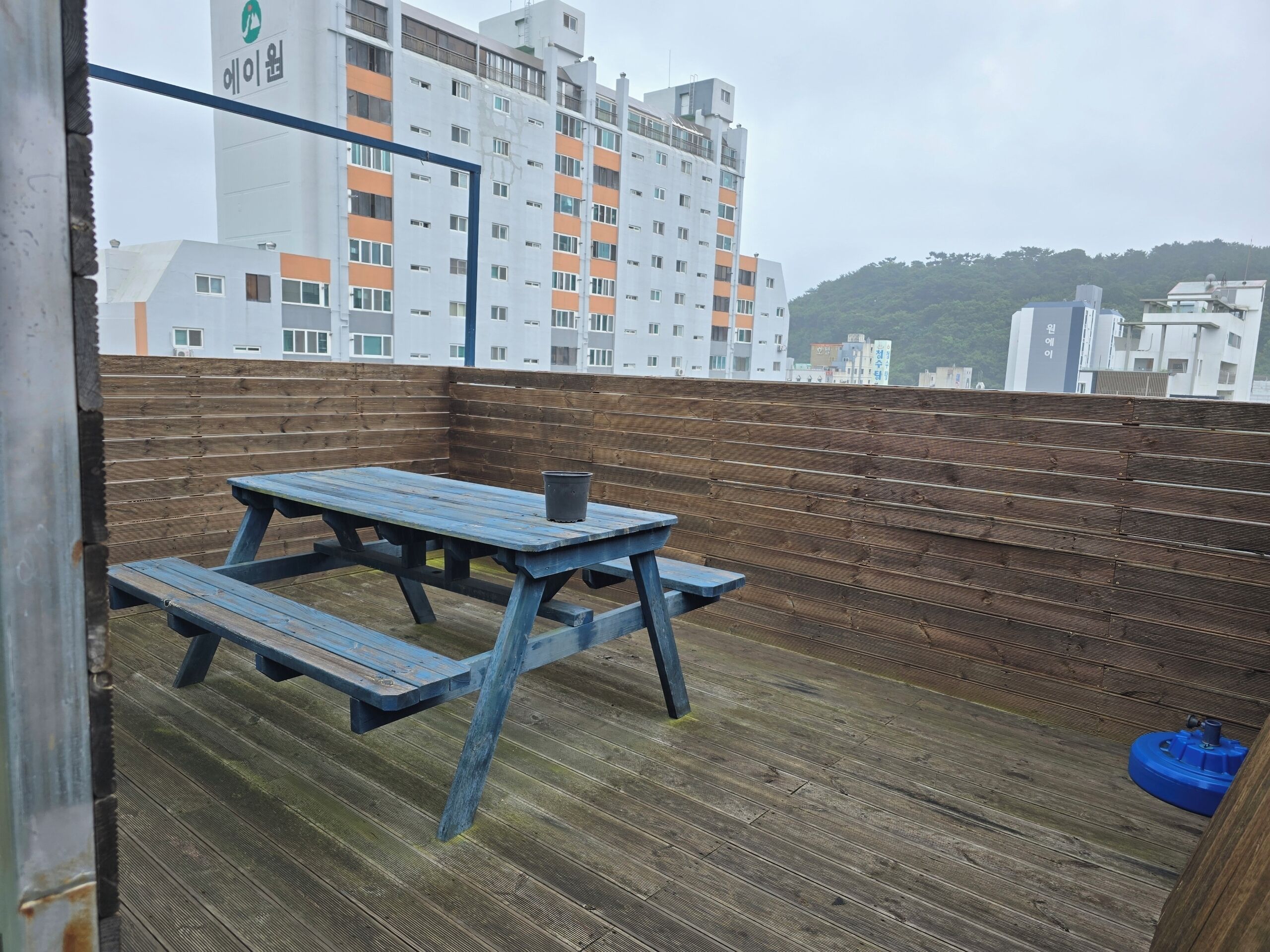 Enceinte de l’hébergement