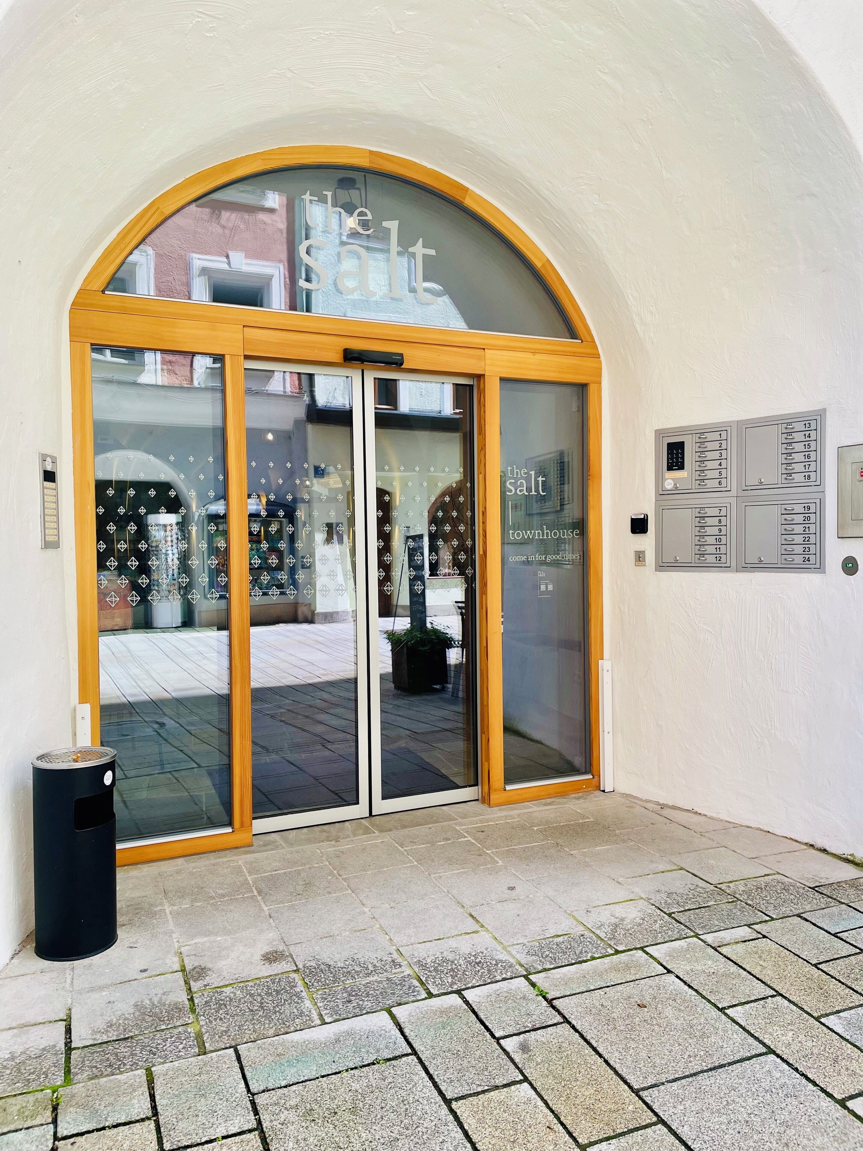 Fassade der Unterkunft