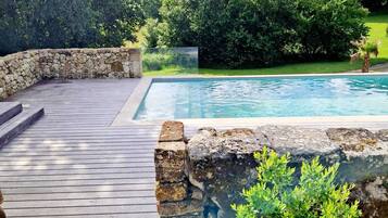 Una piscina climatizada