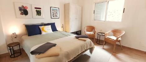 1 Schlafzimmer, Bügeleisen/Bügelbrett, Reisekinderbett, kostenloses WLAN