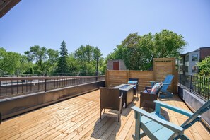 Presidential Apartment, 2 Bedrooms, Kitchen | Terrace/patio