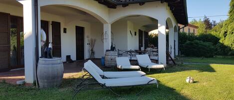 Enceinte de l’hébergement