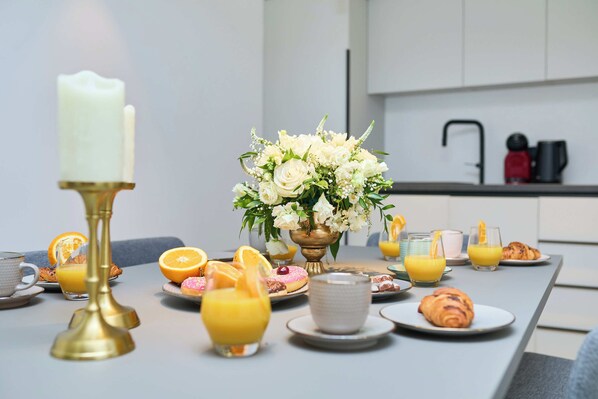 Comfort-huoneisto | Ruokasali