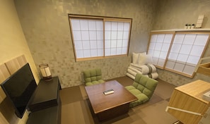 Superior Room, Japanese Futon, Non Smoking, Private Bathroom | Desk, laptop workspace, soundproofing, iron/ironing board - My Home Inn Izumisano (Izumisano)