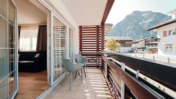 Deluxe-Doppelzimmer | Blick vom Balkon