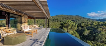 Villa D'architecte Comme un nid D'aigle en Pleine Nature Entre mer et Montagne