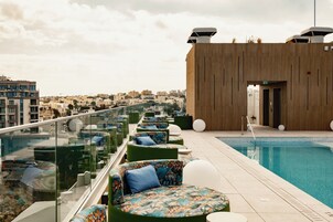 Indoor pool, outdoor pool, free cabanas, pool umbrellas