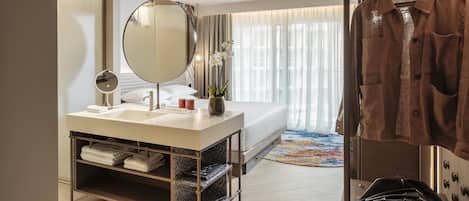 Chambre, 1 très grand lit | Extérieur