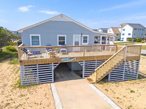 Exterior - Cottage Close To Beach and abuts the Wright Brother Memorial (Kill Devil Hills)