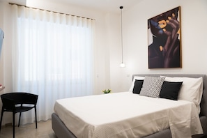 1 bedroom, WiFi, bed sheets - Guercio Boutique Apartment - An Elegant stay 5 mins from the sea perfect for two (Salerno)