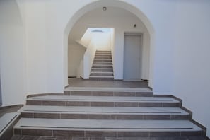 Interior entrance