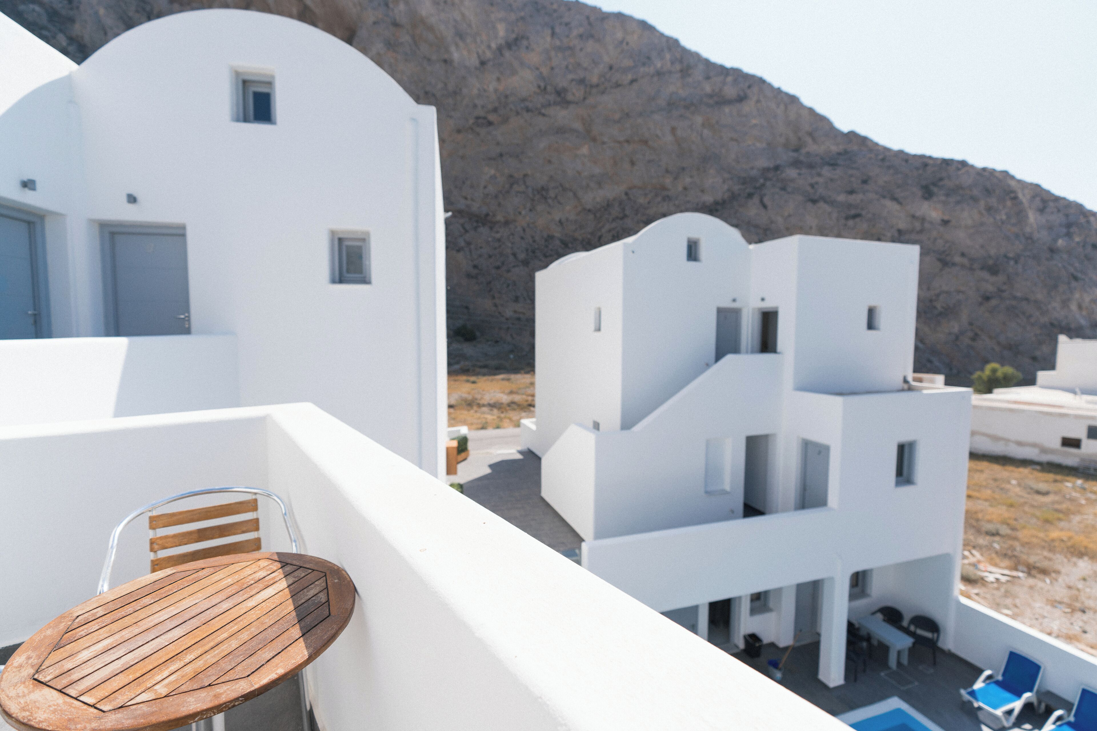 Premium-Dreibettzimmer, Balkon, Meerblick | Terrasse/Patio